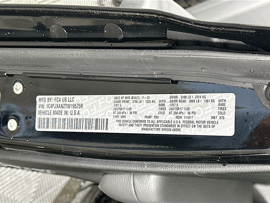 New 2026 Black Jeep Sport S image 19