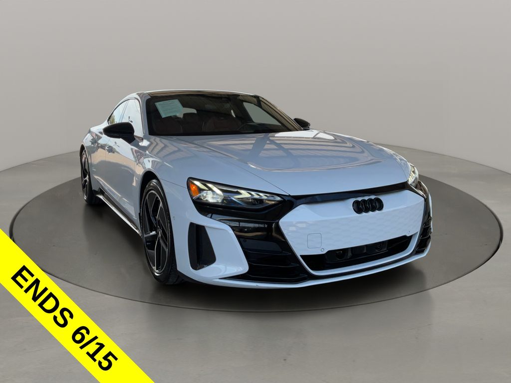 Ibis White 2024 Audi RS e-tron GT quattro AWD Sedan All-Wheel Drive 1-Speed Automatic