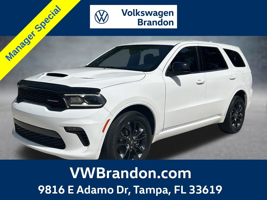 White Knuckle Clearcoat 2022 Dodge Durango SUV / Crossover All-Wheel Drive 8-Speed Automatic