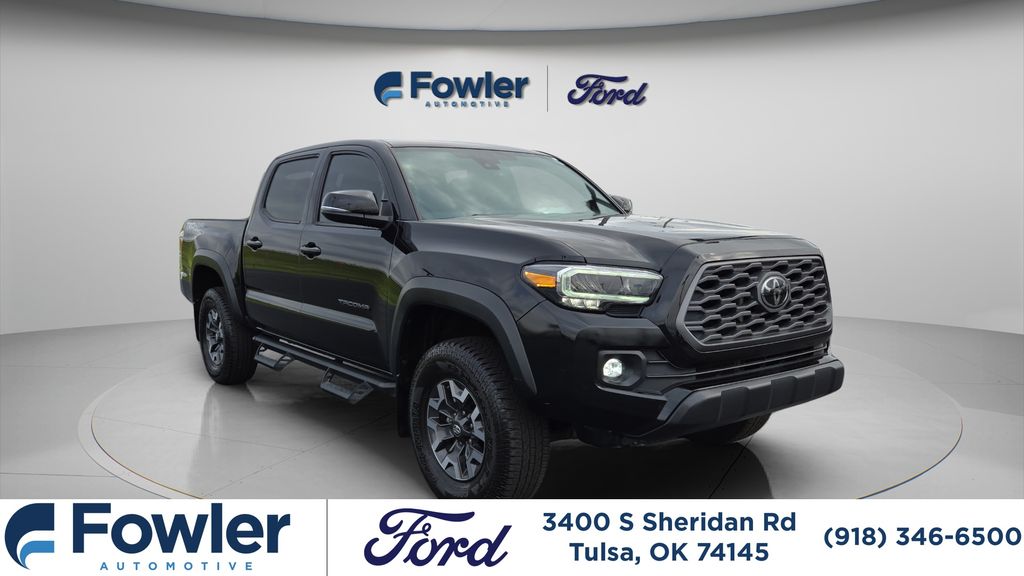 Black 2023 Toyota Tacoma Pickup Truck Four-Wheel Drive 6-Speed Automatic