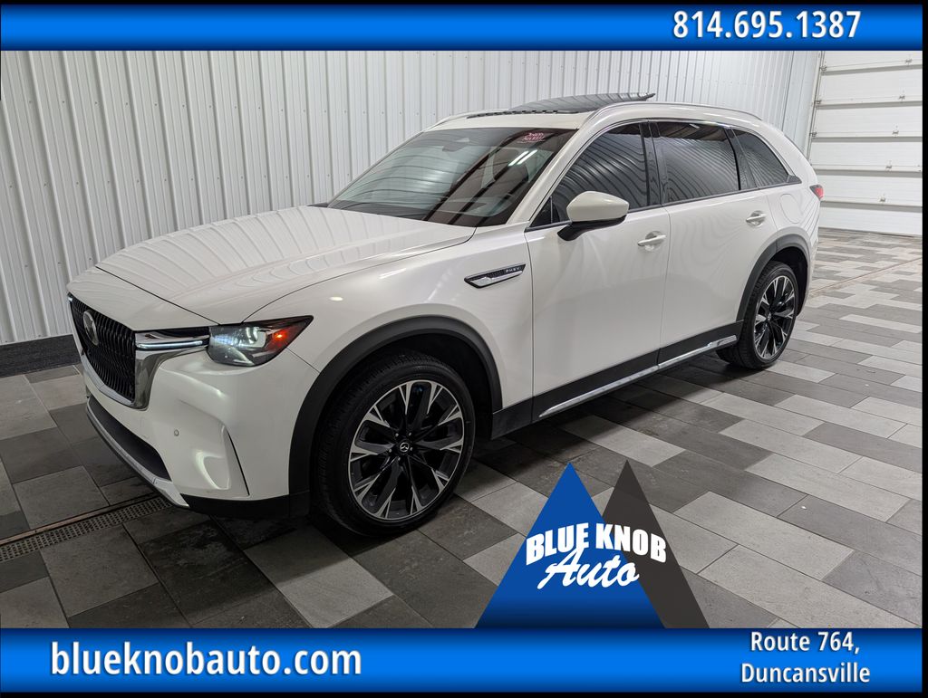 Rhodium White Premium 2024 Mazda CX-90 SUV / Crossover All-Wheel Drive 8-Speed Automatic