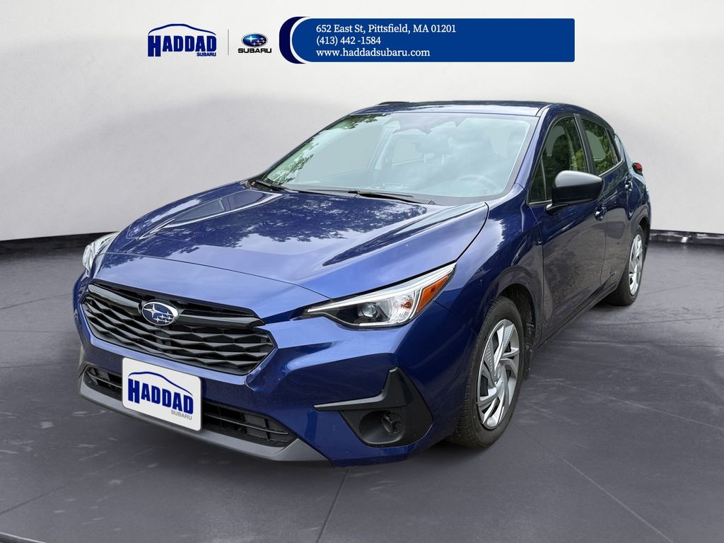Sapphire Blue Pearl 2024 Subaru Impreza Wagon All-Wheel Drive Continuously Variable Transmission