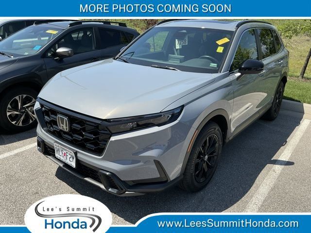 Urban Gray Pearl 2025 Honda CR-V Hybrid Sport AWD SUV / Crossover All-Wheel Drive Continuously Variable Transmission