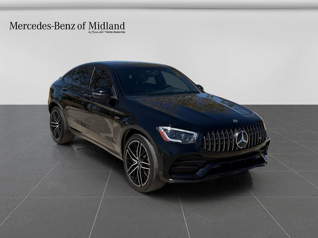 Black 2022 Mercedes-Benz GLC AMG GLC 43 Coupe 4MATIC Coupe All-Wheel Drive 9-Speed Automatic