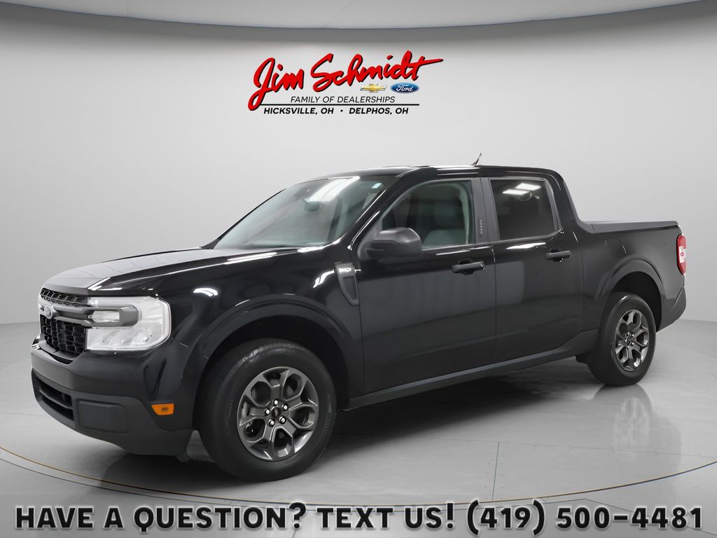 Shadow Black 2023 Ford Maverick Pickup Truck All-Wheel Drive 8-Speed Automatic