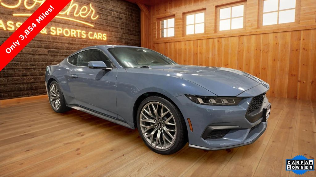 Vapor Blue Metallic 2025 Ford Mustang EcoBoost Premium Fastback RWD Coupe Rear-Wheel Drive Automatic