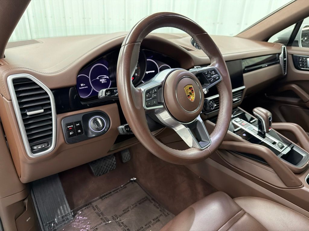 2021 Porsche Cayenne Coupe Base White at Gullo Toyota