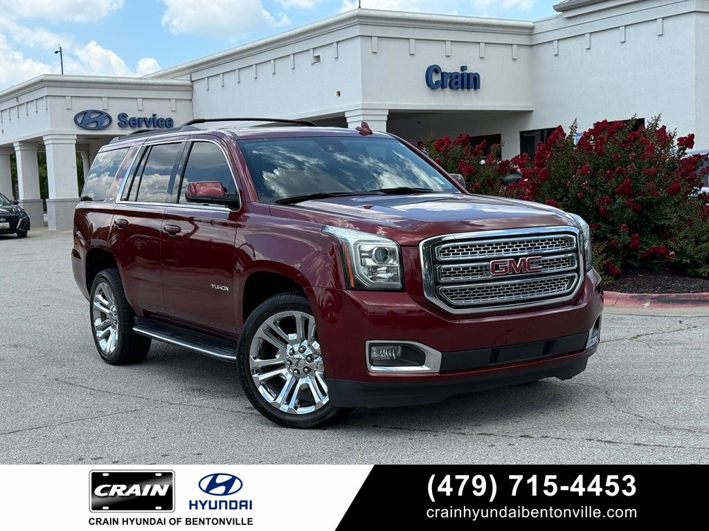 Crimson Red 2020 GMC Yukon SUV / Crossover Four-Wheel Drive 6-Speed Automatic Overdrive