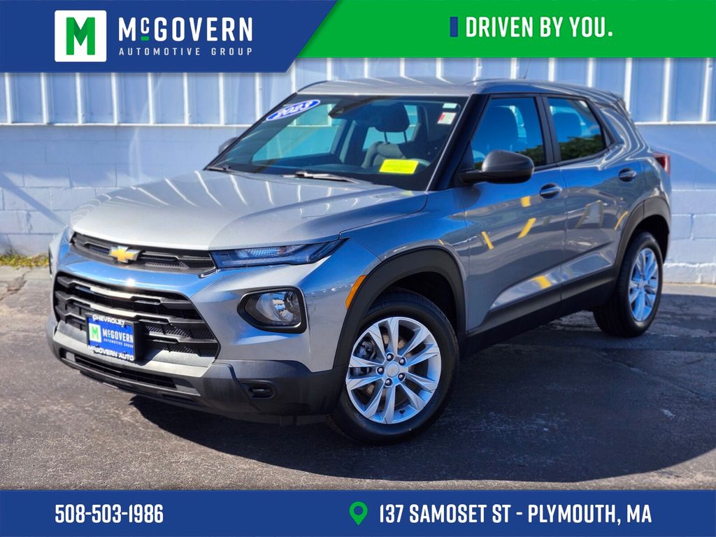 Sterling Gray Metallic 2023 Chevrolet Trailblazer SUV / Crossover Front-Wheel Drive Continuously Variable Transmission