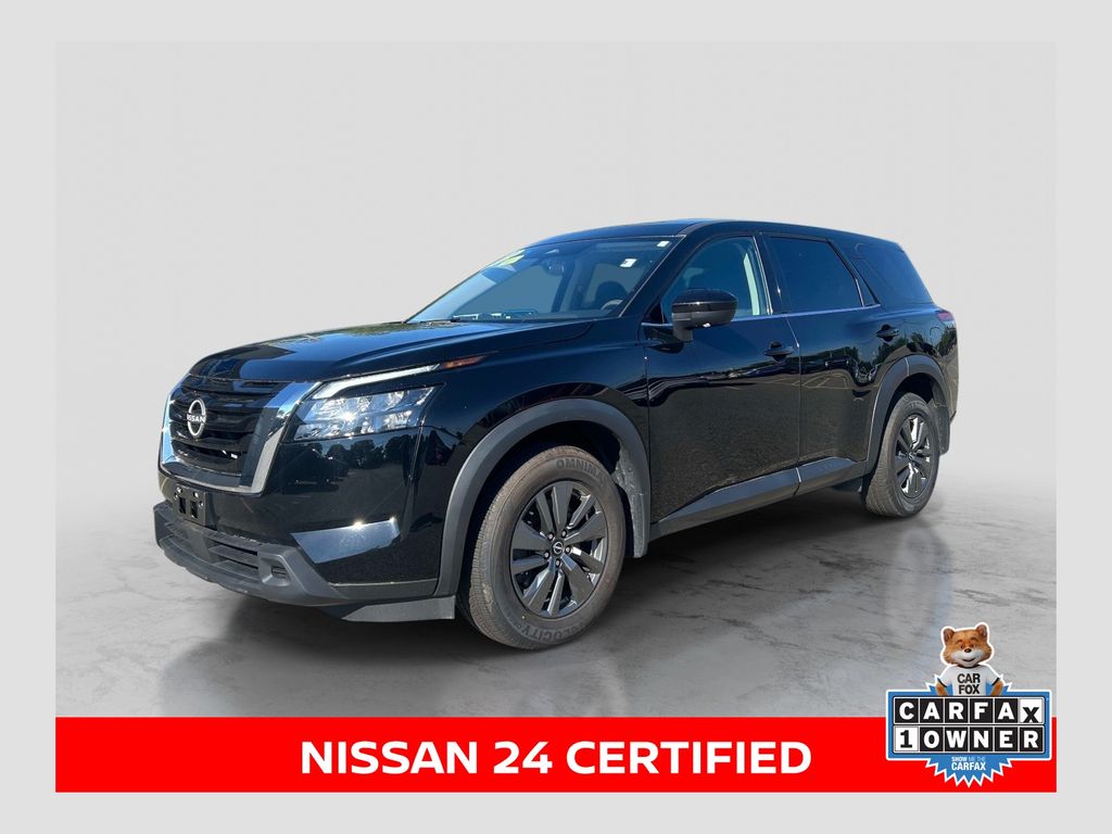 Super Black 2024 Nissan Pathfinder SUV / Crossover All-Wheel Drive 9-Speed Automatic