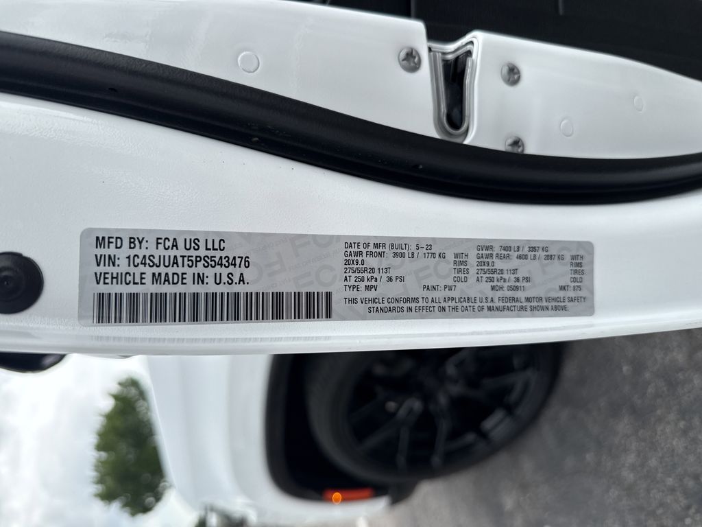 2023 Jeep Wagoneer Base White at Bayway Chrysler Dodge Jeep Ram