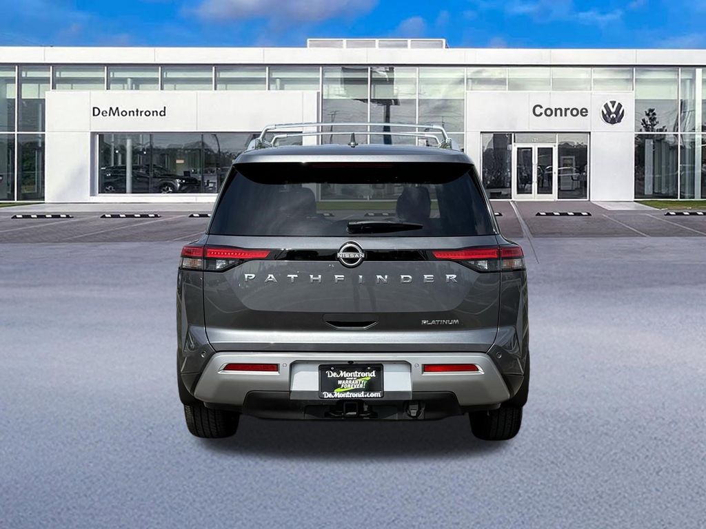 2025 Nissan Pathfinder Platinum Gray at Texan Dodge Chrysler Jeep Ram