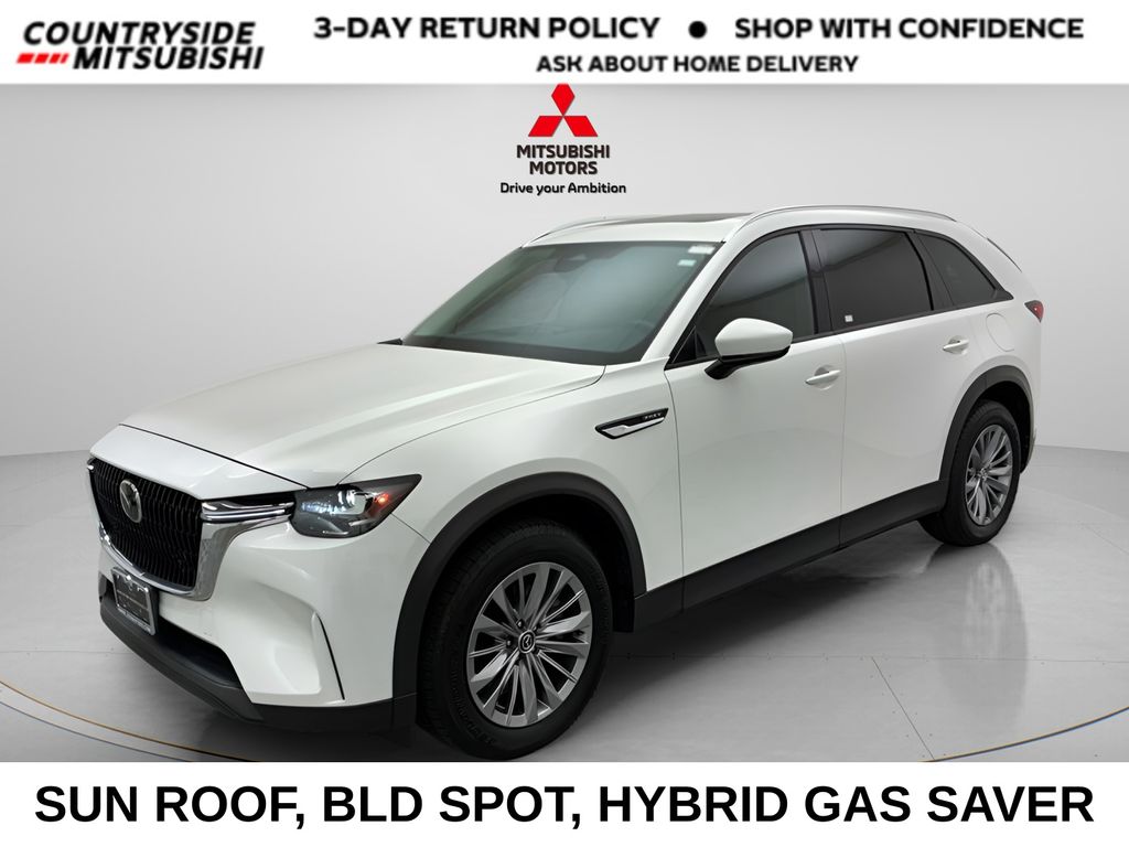 Rhodium White Premium 2024 Mazda CX-90 SUV / Crossover All-Wheel Drive 8-Speed Automatic