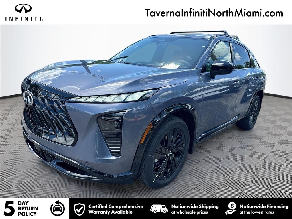 Blue 2027 INFINITI QX65 SUV / Crossover All-Wheel Drive 9-Speed Automatic