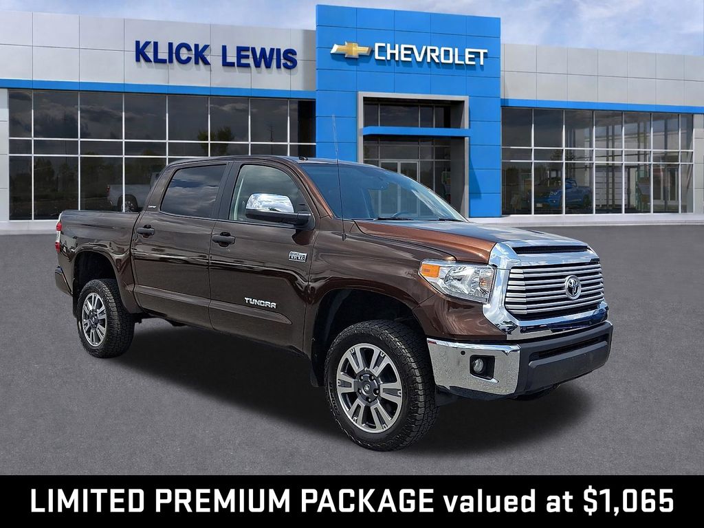 Sunset Bronze Mica 2016 Toyota Tundra Pickup Truck Four-Wheel Drive 6-Speed Automatic Overdrive