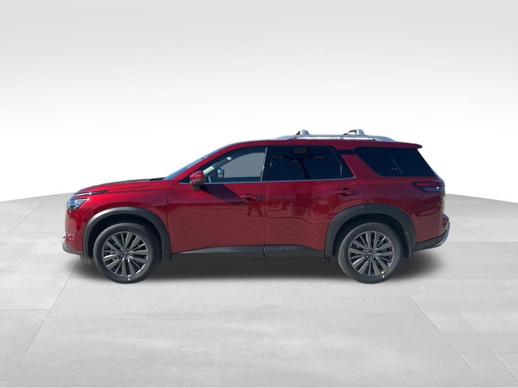2025 Scarlet Ember Tintcoat Nissan Pathfinder SL FWD SUV