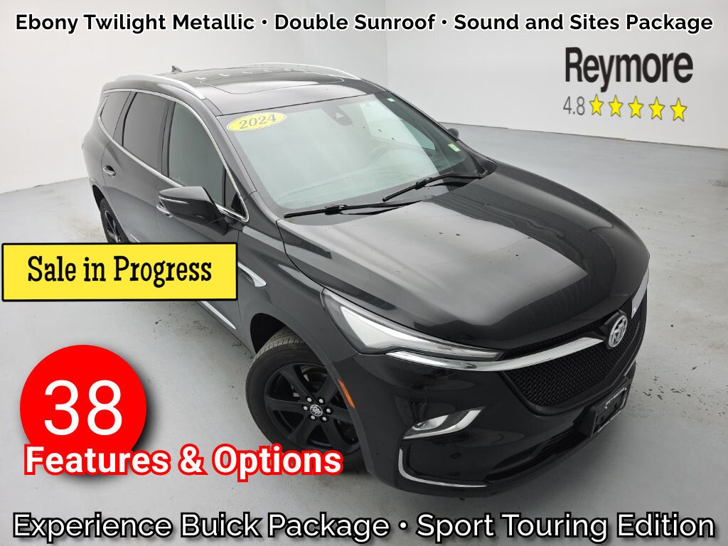 Black (Ebony Twilight Metallic) 2024 Buick Enclave SUV / Crossover Four-Wheel Drive 9-Speed Automatic