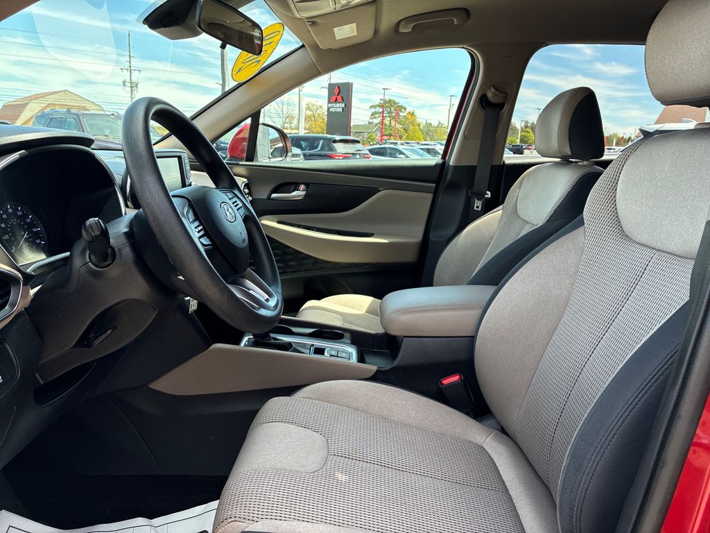 2019 Hyundai Santa Fe SE Red at Spitzer Acura