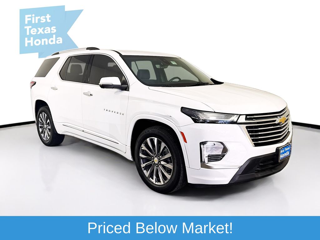 Used Car 2022 Chevrolet Traverse  Premier For Sale Under $35,000 In Austin, Texas