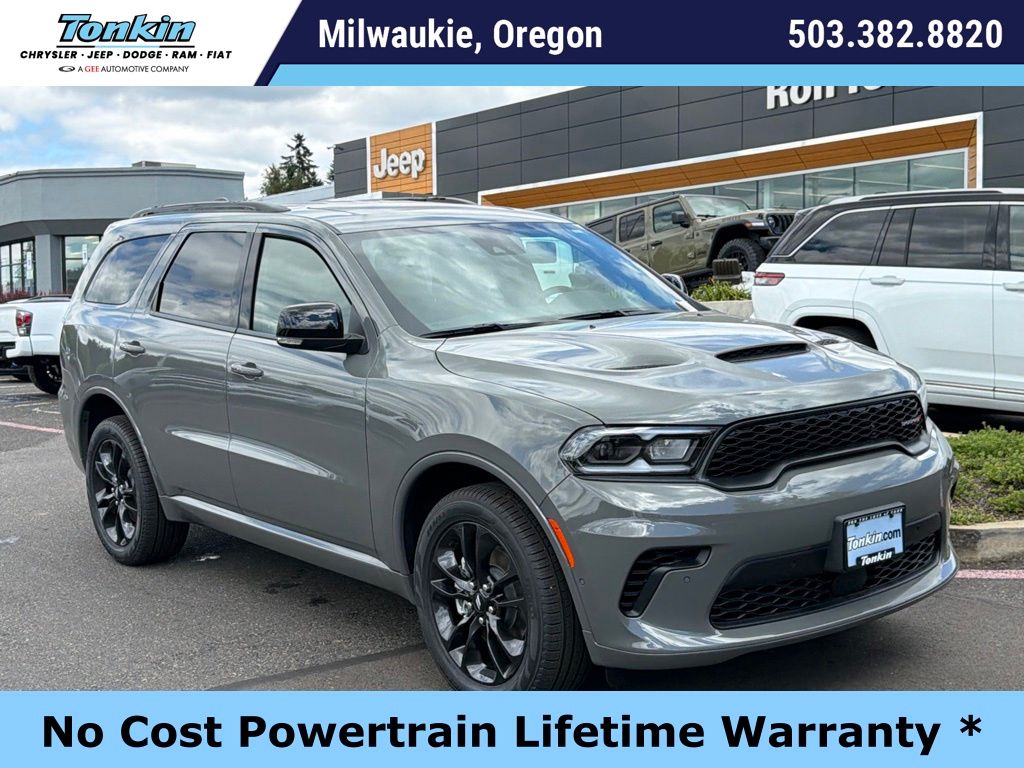 Destroyer Gray Clearcoat 2026 Dodge Durango GT Plus AWD SUV / Crossover All-Wheel Drive 8-Speed Automatic