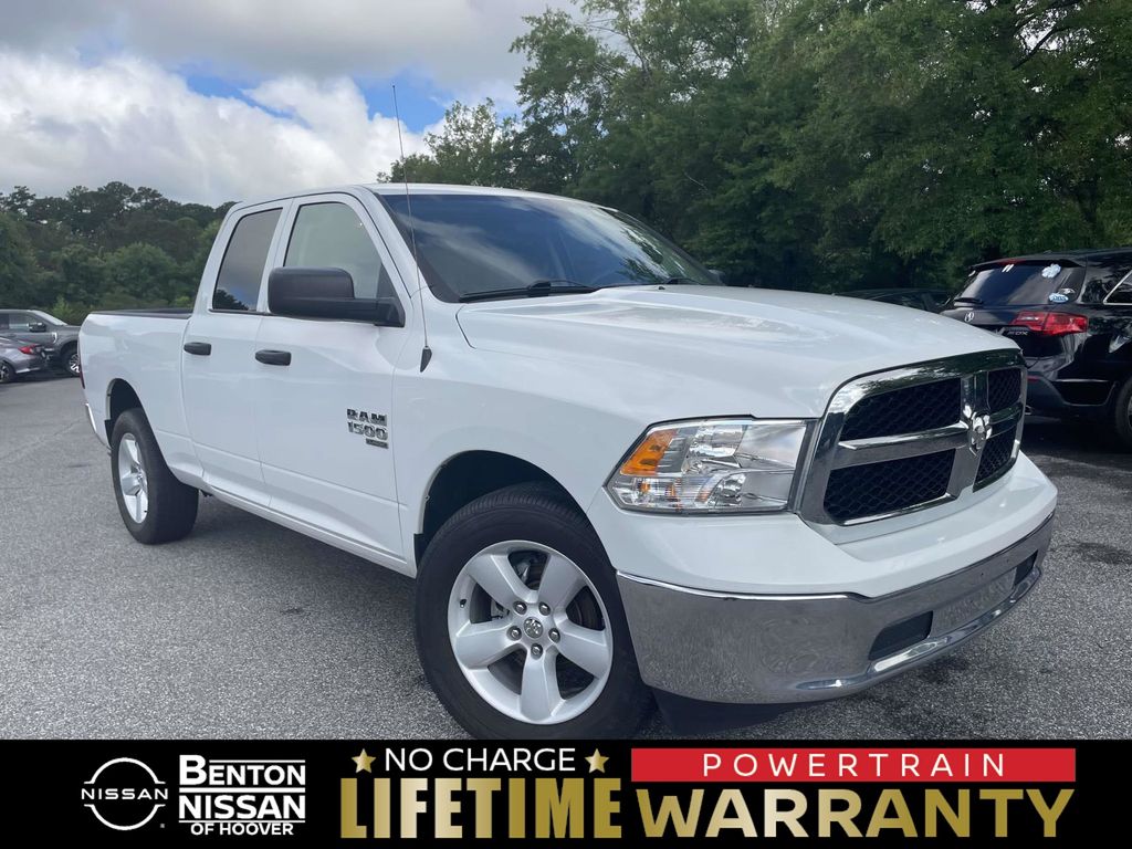 Bright White Clearcoat 2024 RAM 1500 Pickup Truck Four-Wheel Drive 8-Speed Automatic