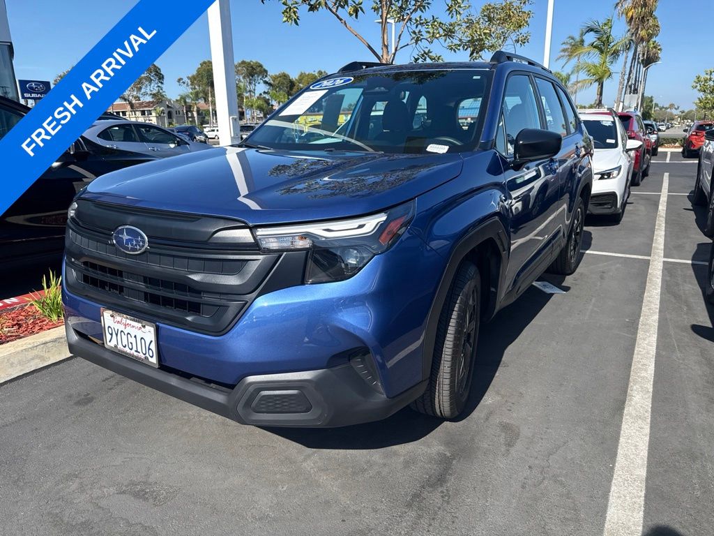 Blue Pearl 2026 Subaru Forester SUV / Crossover All-Wheel Drive Continuously Variable Transmission