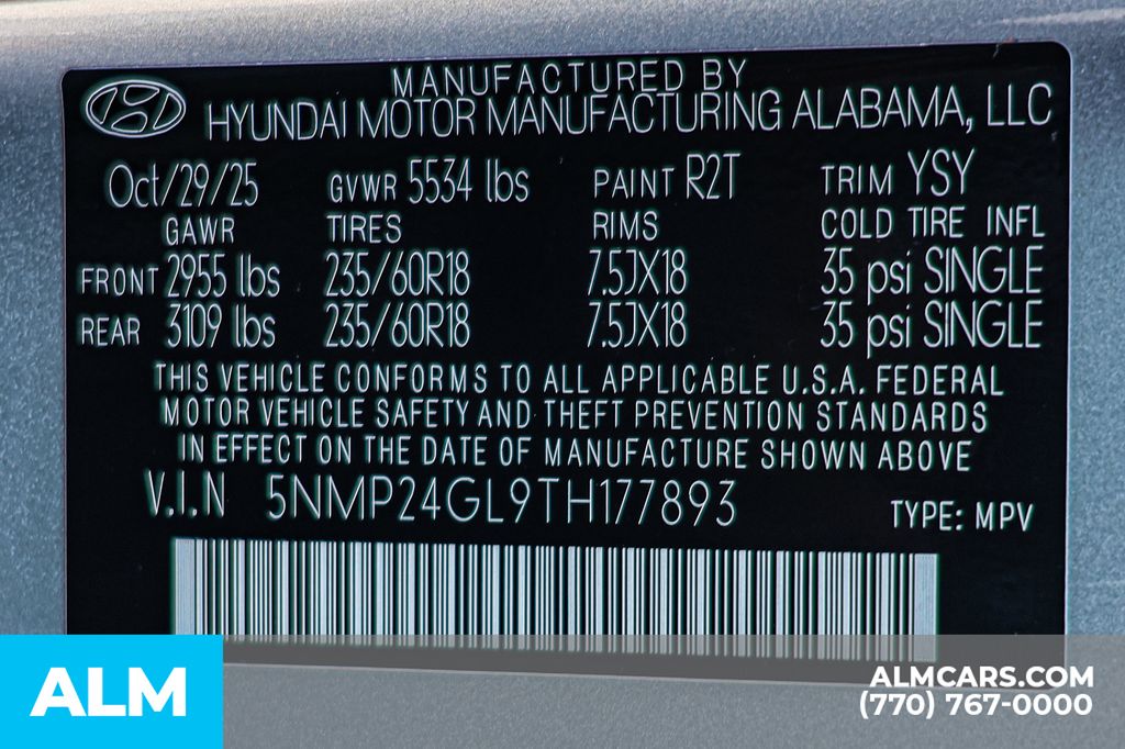 Used 2026 Silver Hyundai SEL image 60