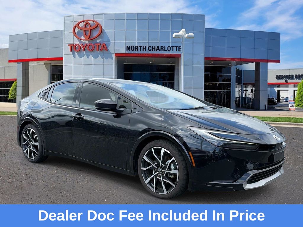 Midnight Black Metallic 2026 Toyota Prius Plug-In Hybrid Hatchback Front-Wheel Drive Continuously Variable Transmission