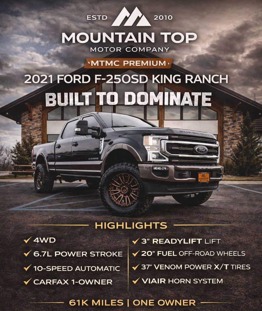 2021 Ford F-250 Super Duty King Ranch Crew Cab 4WD