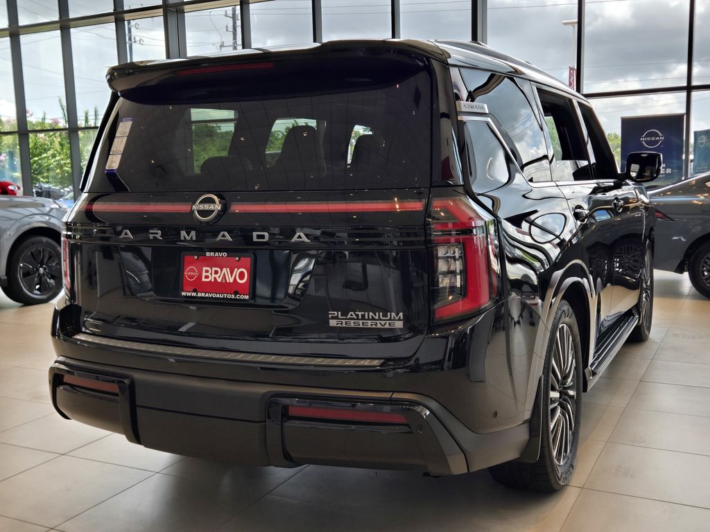 2026 Nissan Armada Platinum Reserve Black at Bravo Nissan