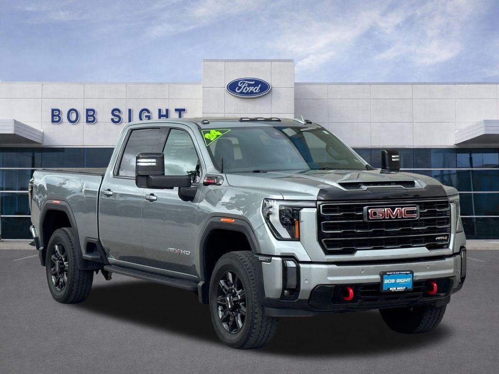Used 2024 GMC Sierra 3500HD AT4 with VIN 1GT49VEY8RF305565 for sale in Kansas City
