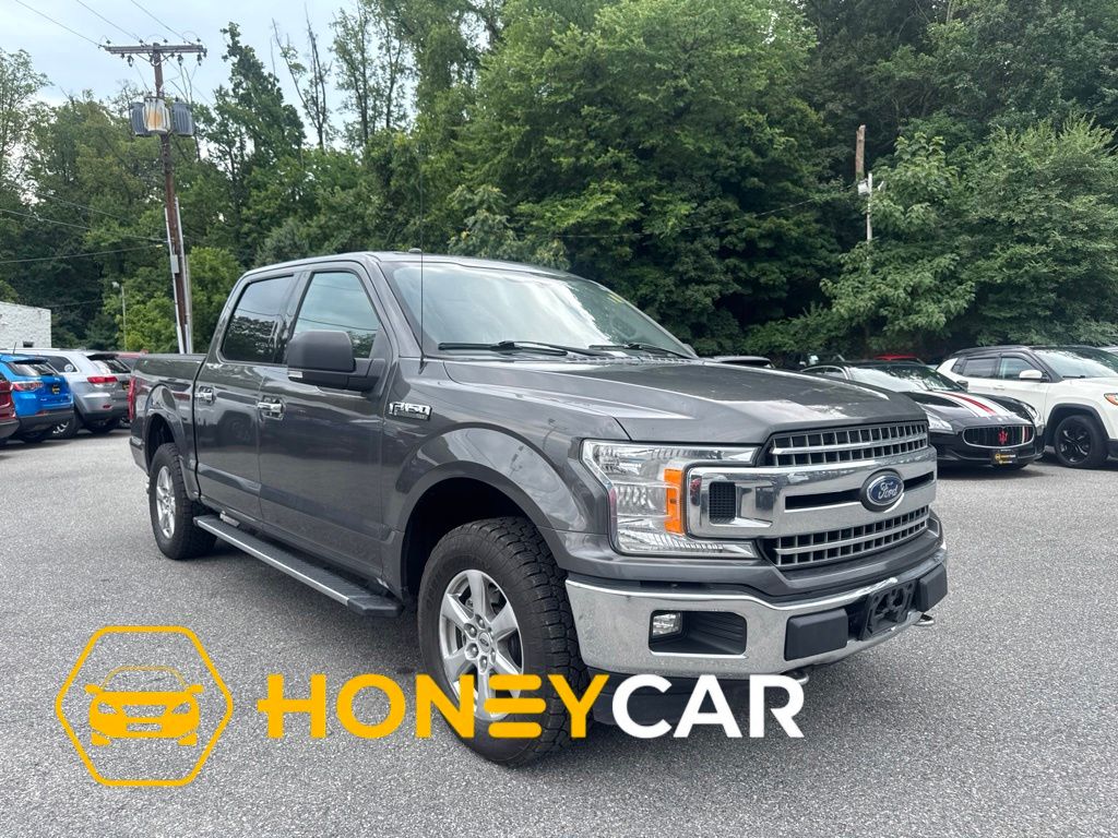 Gray (Magnetic) 2018 Ford F-150 Pickup Truck Four-Wheel Drive Automatic