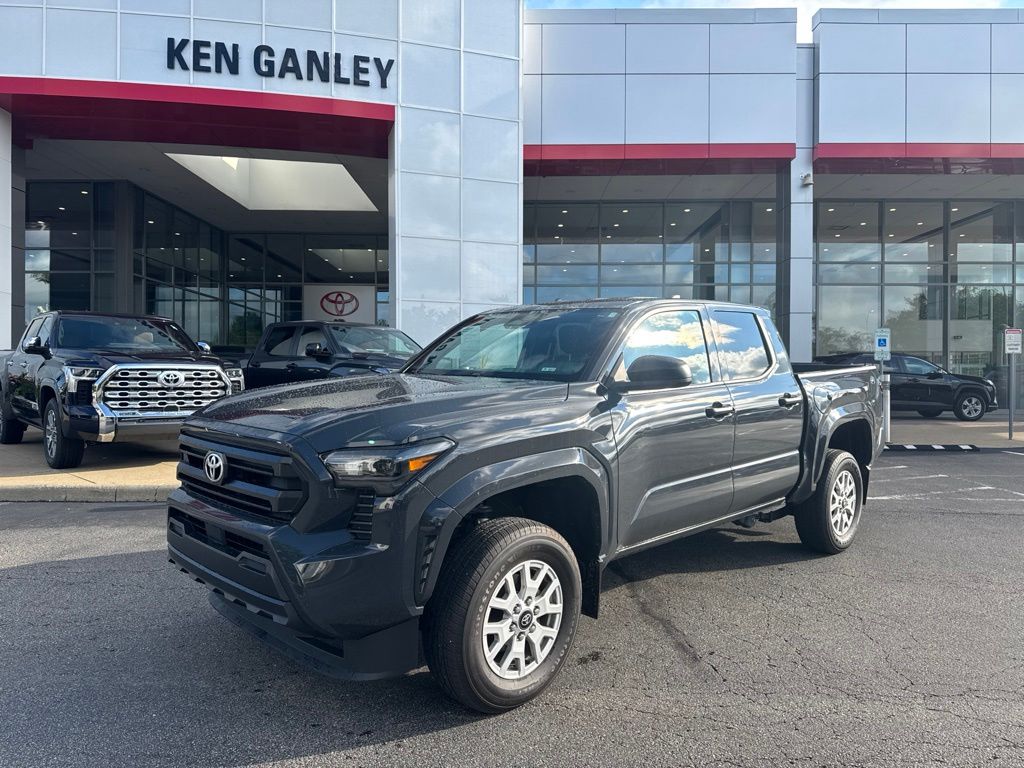 Black 2024 Toyota Tacoma Pickup Truck Four-Wheel Drive 8-Speed Automatic