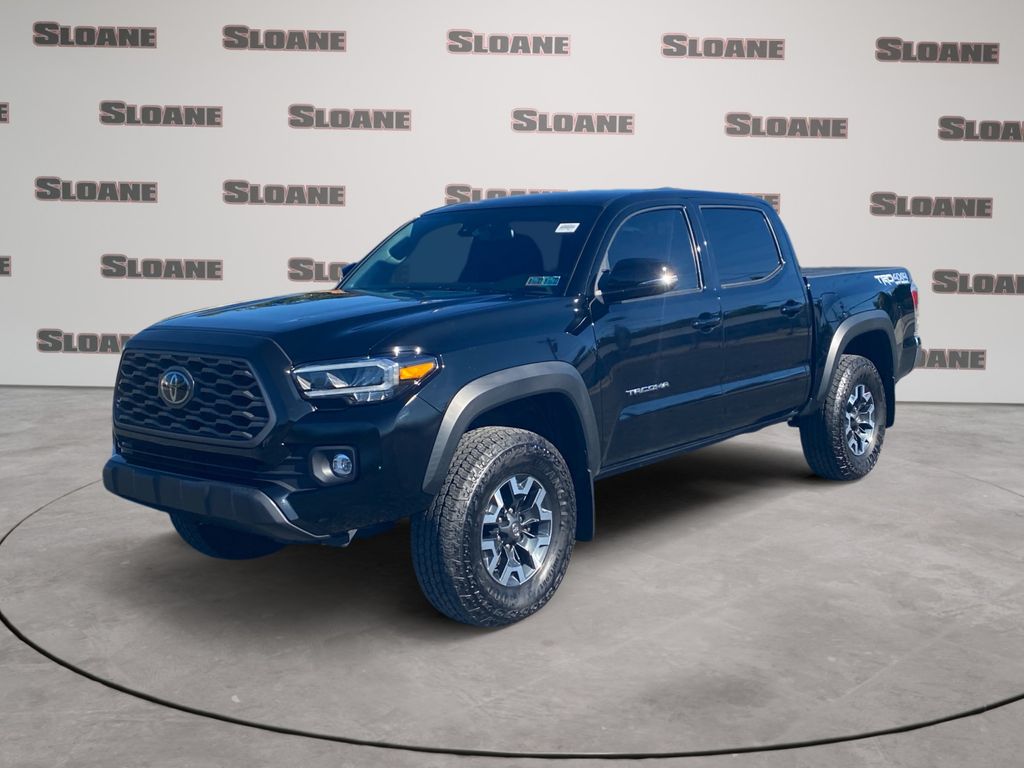 Black 2023 Toyota Tacoma Pickup Truck Four-Wheel Drive 6-Speed Automatic