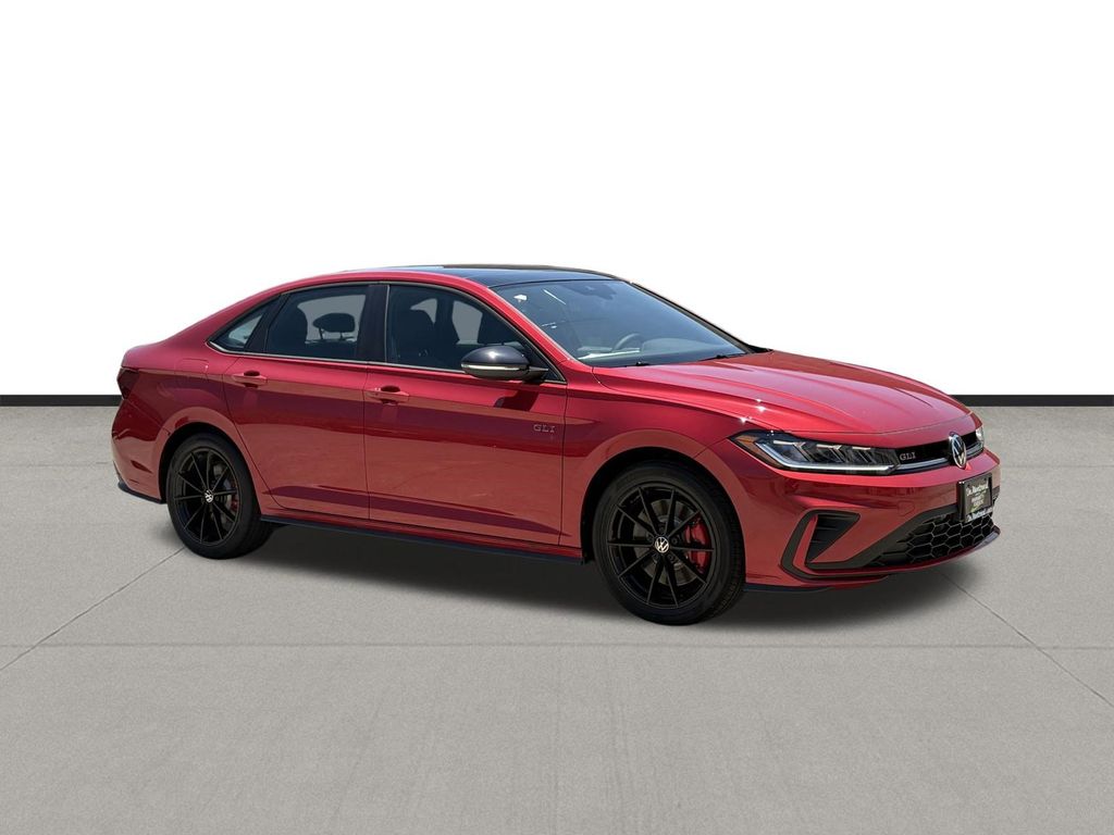 2026 Volkswagen Jetta GLI 2.0T Autobahn Red at DeMontrond Auto Country