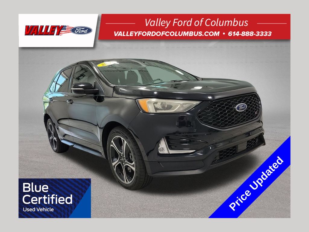 Black Metallic 2019 Ford Edge SUV / Crossover All-Wheel Drive 8-Speed Automatic