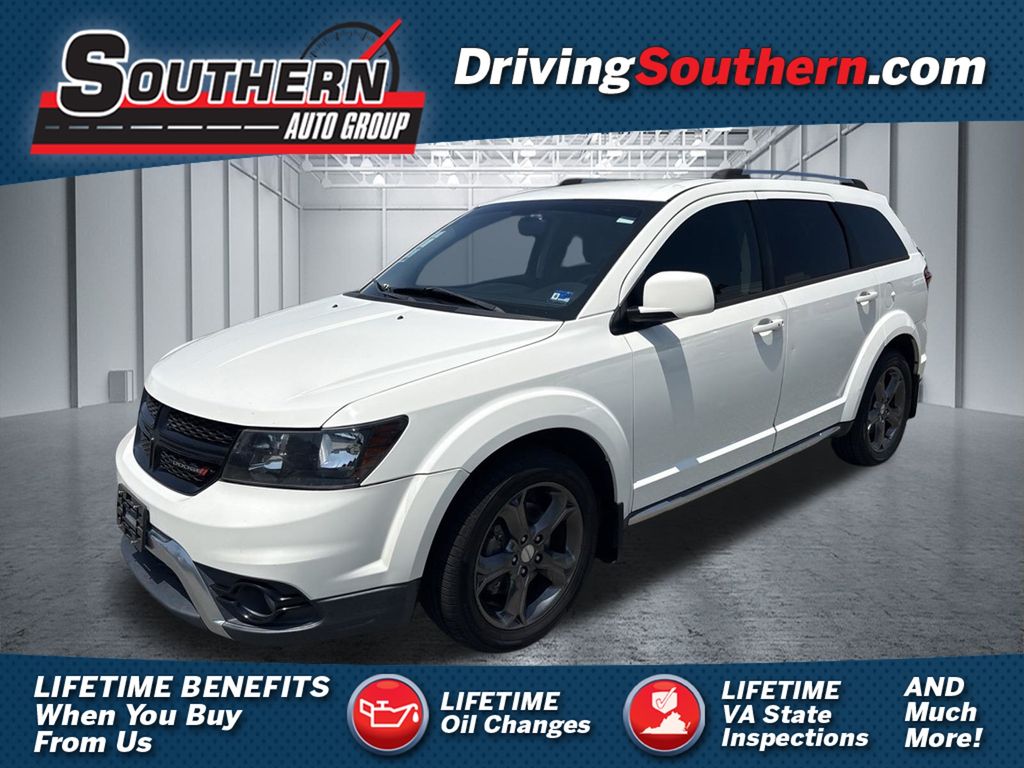 White 2015 Dodge Journey SUV / Crossover Front-Wheel Drive 4-Speed Automatic