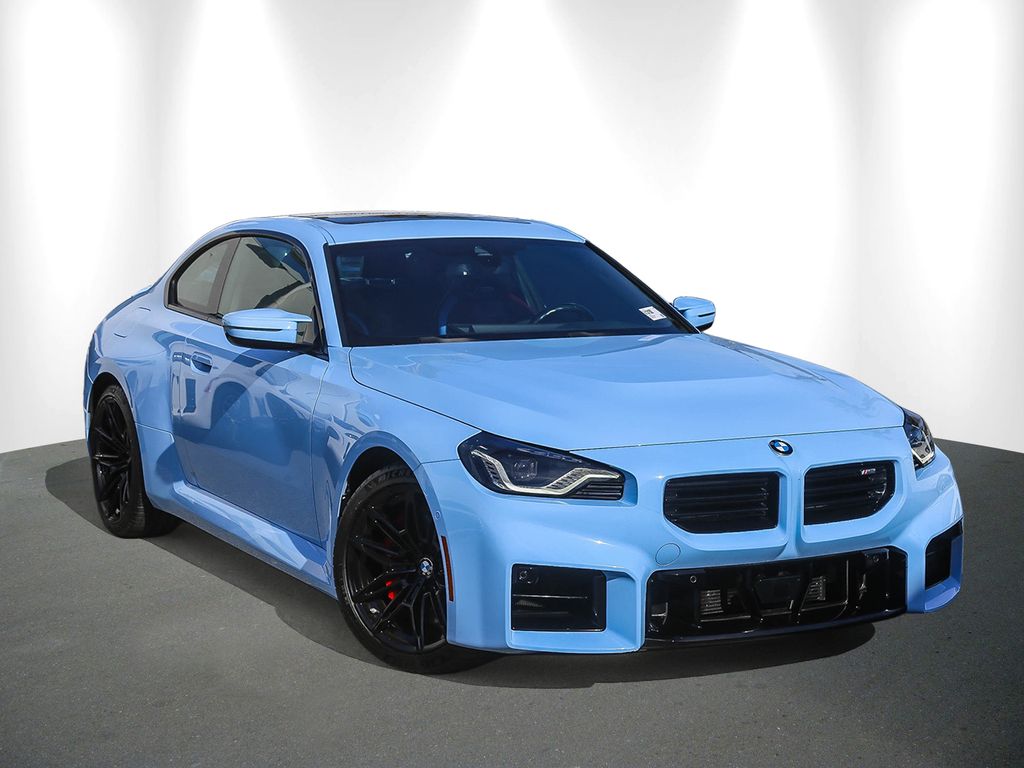 Blue 2023 BMW M2 RWD Coupe Rear-Wheel Drive Automatic