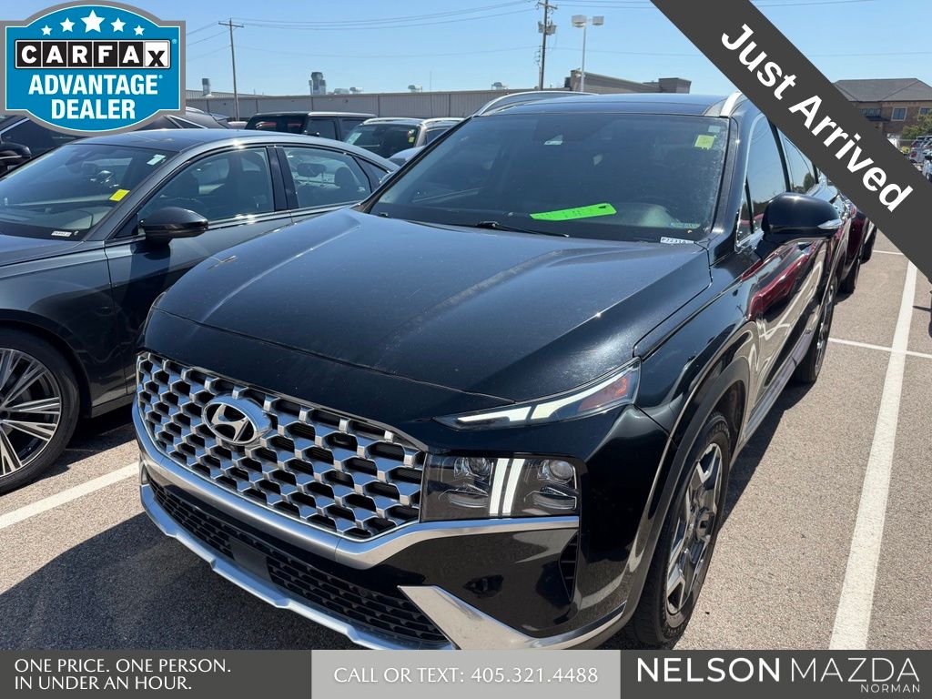 Twilight Black 2021 Hyundai Santa Fe SUV / Crossover Front-Wheel Drive Automatic