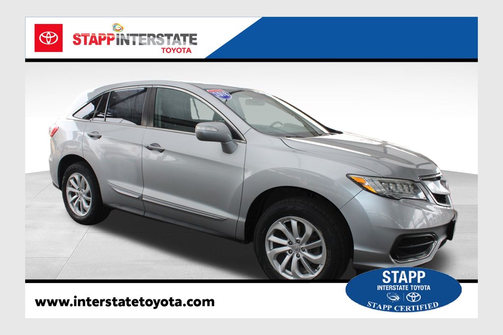 Silver 2018 Acura RDX AWD SUV / Crossover All-Wheel Drive 6-Speed Automatic