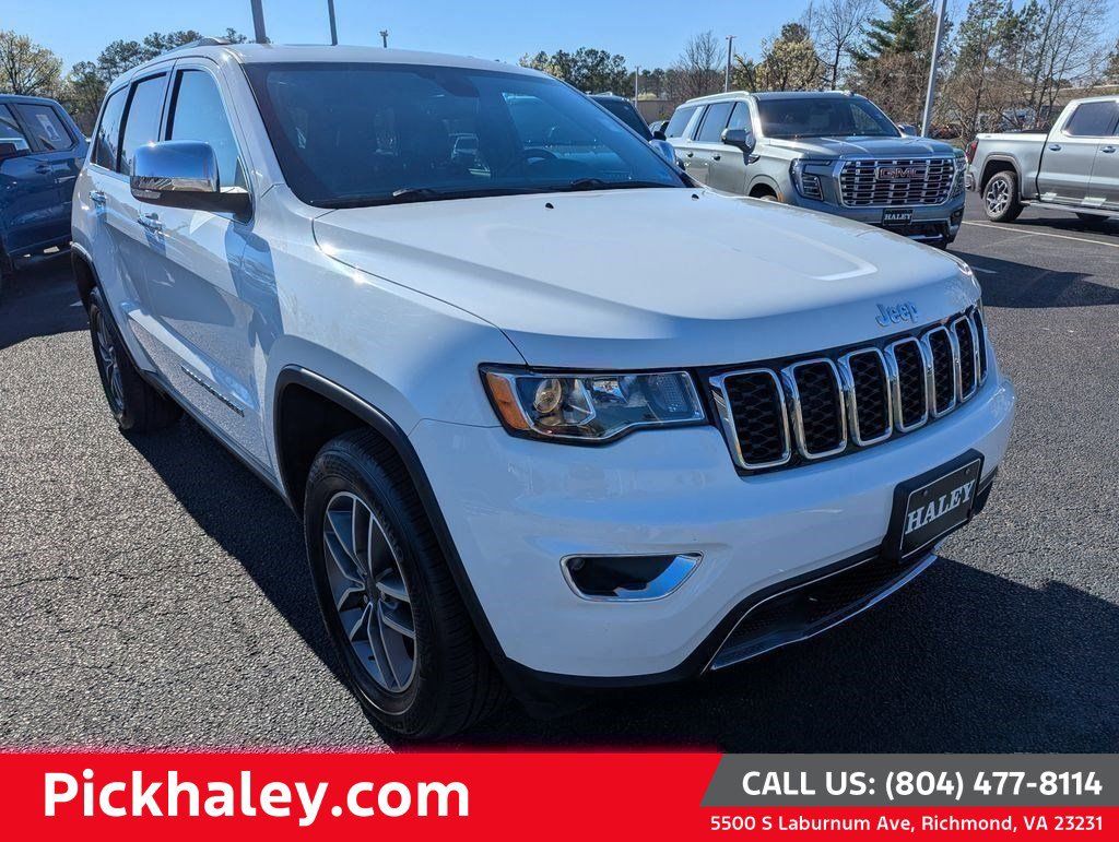 Bright White Clearcoat 2021 Jeep Grand Cherokee Limited 4WD SUV / Crossover Four-Wheel Drive 8-Speed Automatic