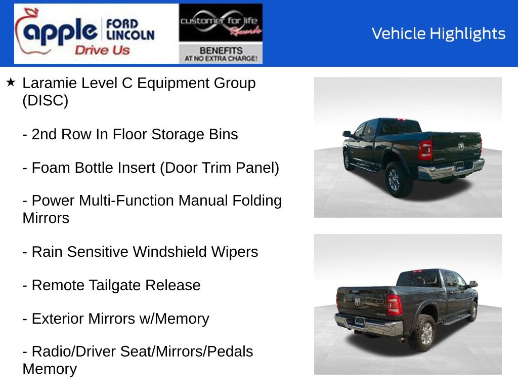 2022 Ram 2500 Laramie Crew Cab 4x4 6'4" Box