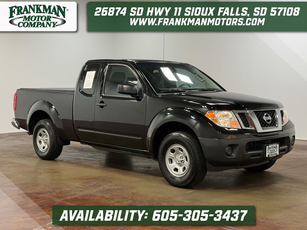 Super Black 2015 Nissan Frontier Pickup Truck 4X2 5-Speed Automatic Overdrive