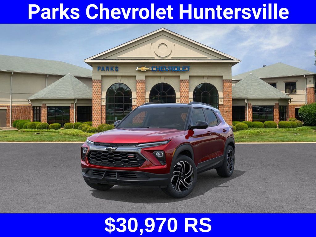 Apex Red 2026 Chevrolet Trailblazer RS FWD SUV / Crossover Front-Wheel Drive Continuously Variable Transmission