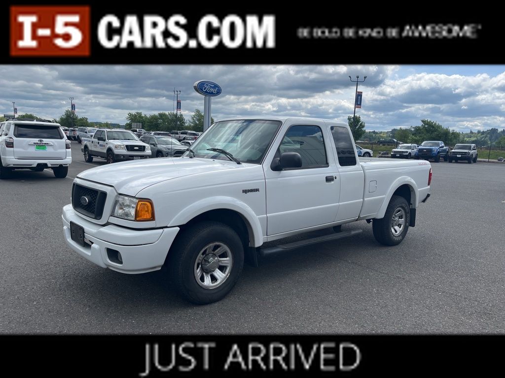 Oxford White Clearcoat 2005 Ford Ranger 4 Dr Edge Extended Cab SB Pickup Truck Rear-Wheel Drive 5-Speed Automatic Overdrive