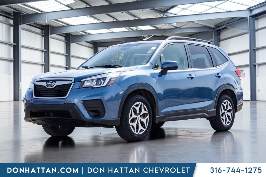 Horizon Blue Pearl 2020 Subaru Forester SUV / Crossover All-Wheel Drive Continuously Variable Transmission