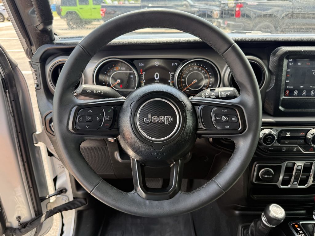 2023 Jeep Wrangler Sport S Silver at DeMontrond Auto Country