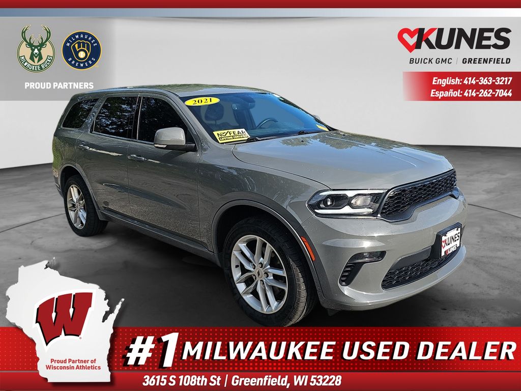 Gray Clearcoat 2021 Dodge Durango SUV / Crossover All-Wheel Drive 8-Speed Automatic