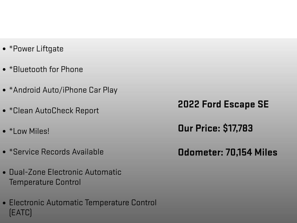 2022 Ford Escape SE Red at Phil Fitts Ford