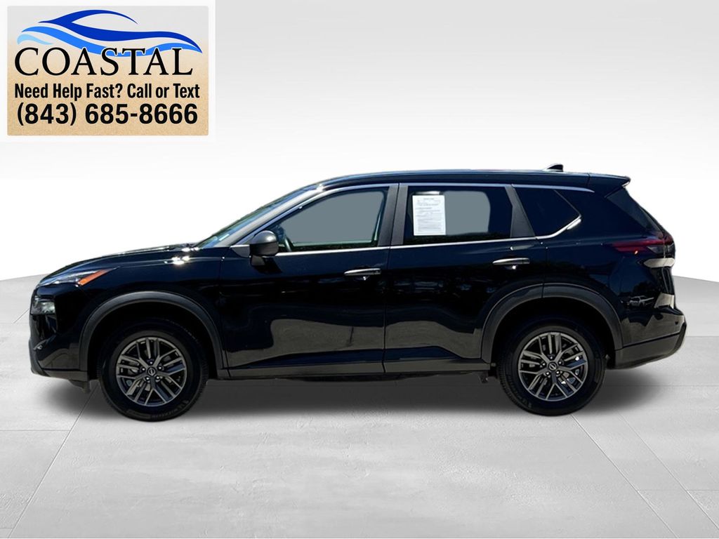 2024 Nissan Rogue S Black at Coastal Chevrolet Cadillac